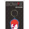 David Bowie Gumminøkkelring Aladdin Sane 6 cm