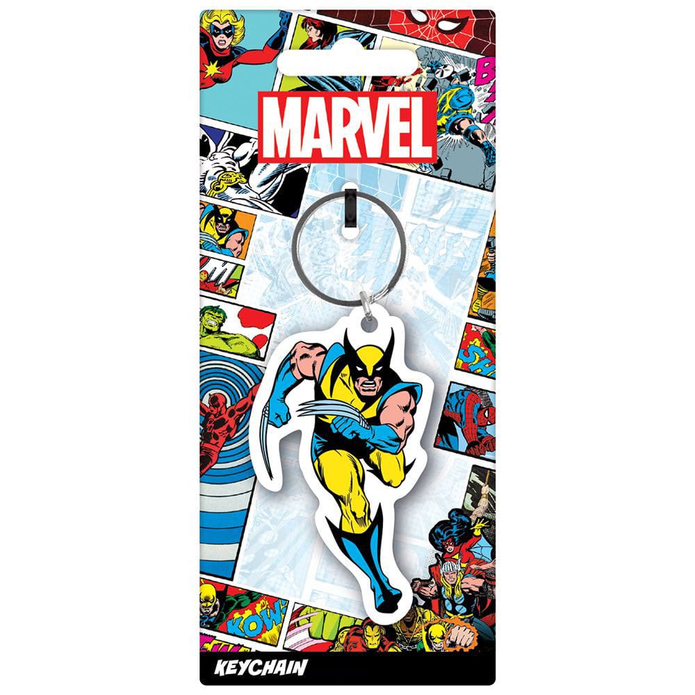 Marvel Comics Gumminøkkelring Wolverine 1 Marvel Comics Gumminøkkelring Wolverine