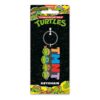 Teenage Mutant Ninja Turtles Gummi Nøkkelring Classic 2 Teenage Mutant Ninja Turtles Gummi Nøkkelring Classic