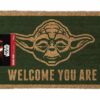 Star Wars - Yoda "Welcome You Are" Dørmatte 40x60cm