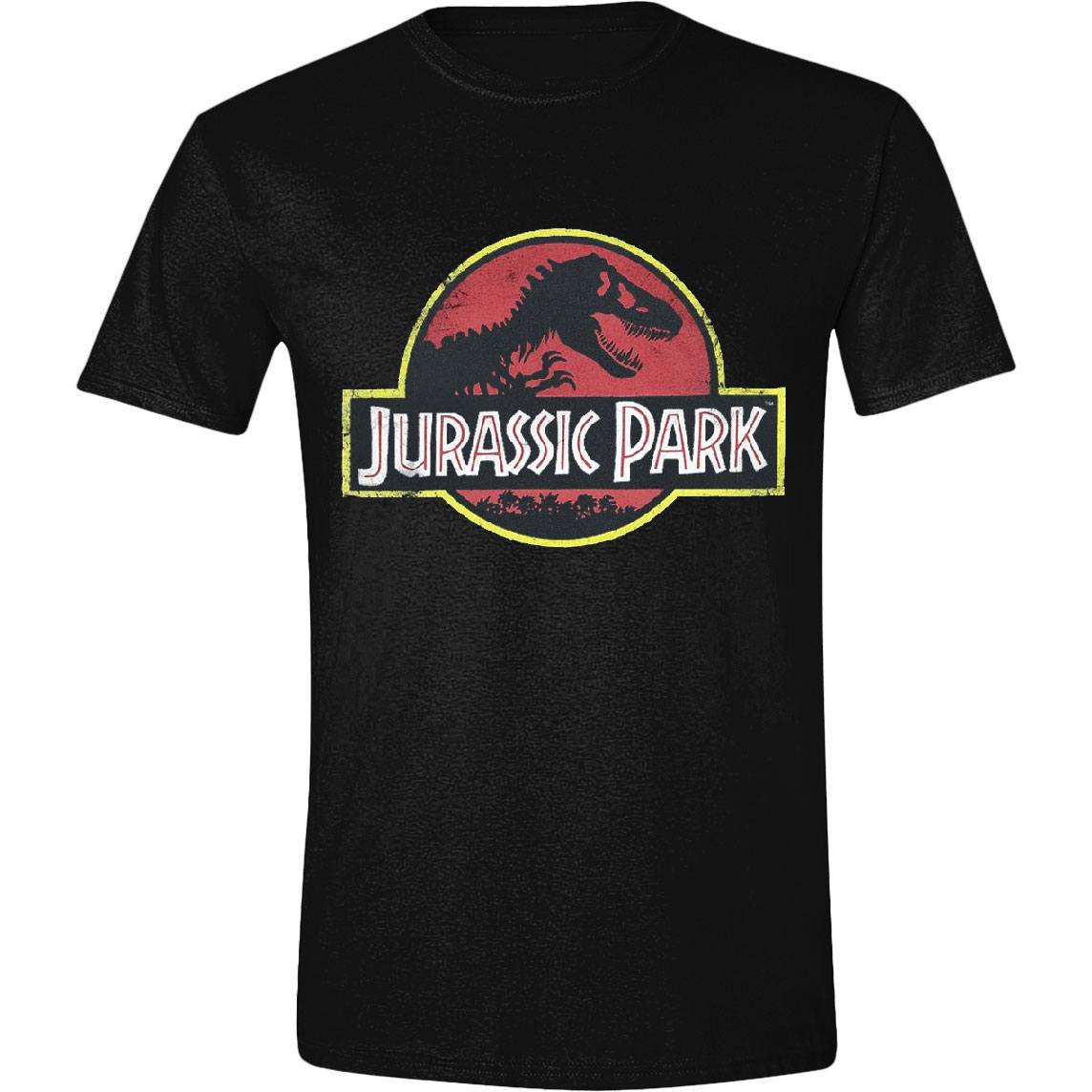 Jurassic Park Svart T-Skjorte 1 Jurassic Park Svart T-Skjorte