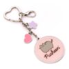 Pusheen nøkkelring rosa med navn 3 Pusheen nøkkelring rosa med navn