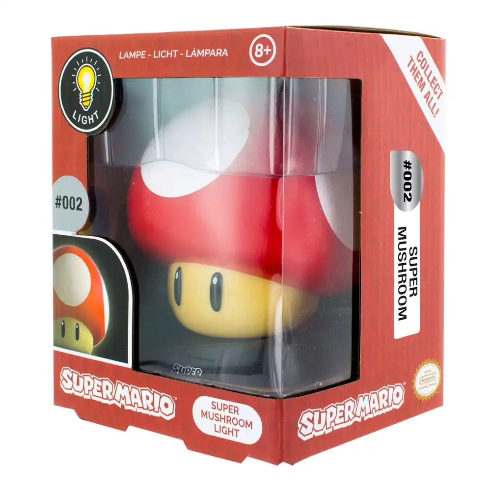 Super Mario 3D Light Mushroom 10 cm 2 Super Mario 3D Light Mushroom 10 cm - Bilde 2