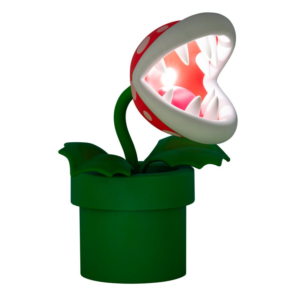 Super Mario Poserbar Lampe Mini Piranha Plant 5 Super Mario Poserbar Lampe Mini Piranha Plant - Bilde 5