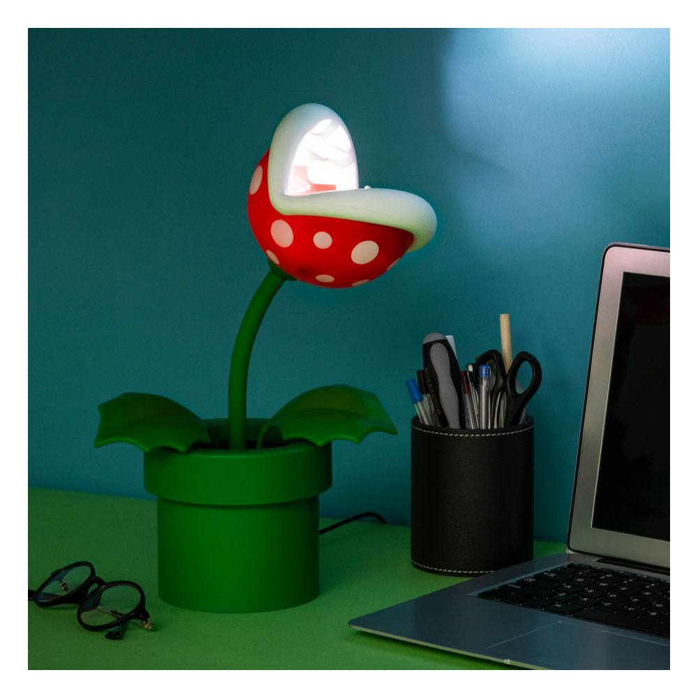 Super Mario Poserbar Lampe Mini Piranha Plant 8 Super Mario Poserbar Lampe Mini Piranha Plant - Bilde 8