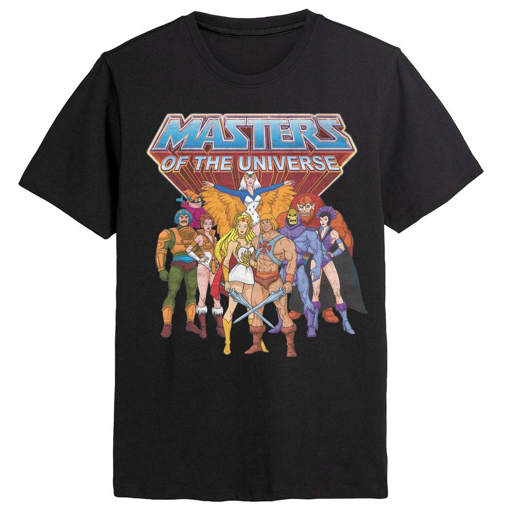 Masters of the Universe - Classic Characters - Svart T-Skjorte 1 Masters of the Universe - Classic Characters - Svart T-Skjorte