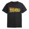 Back to the Future Svart T-skjorte