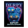 KPop Demon Hunters Innrammet Samlerplakat Derpy