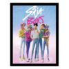 KPop Demon Hunters Innrammet Plakat Saja Boys