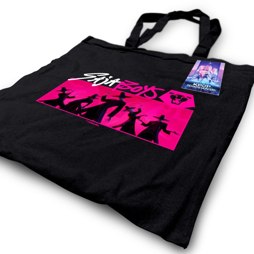 KPop Demon Hunters Tote Bag Saja Boys 2 KPop Demon Hunters Tote Bag Saja Boys - Bilde 2