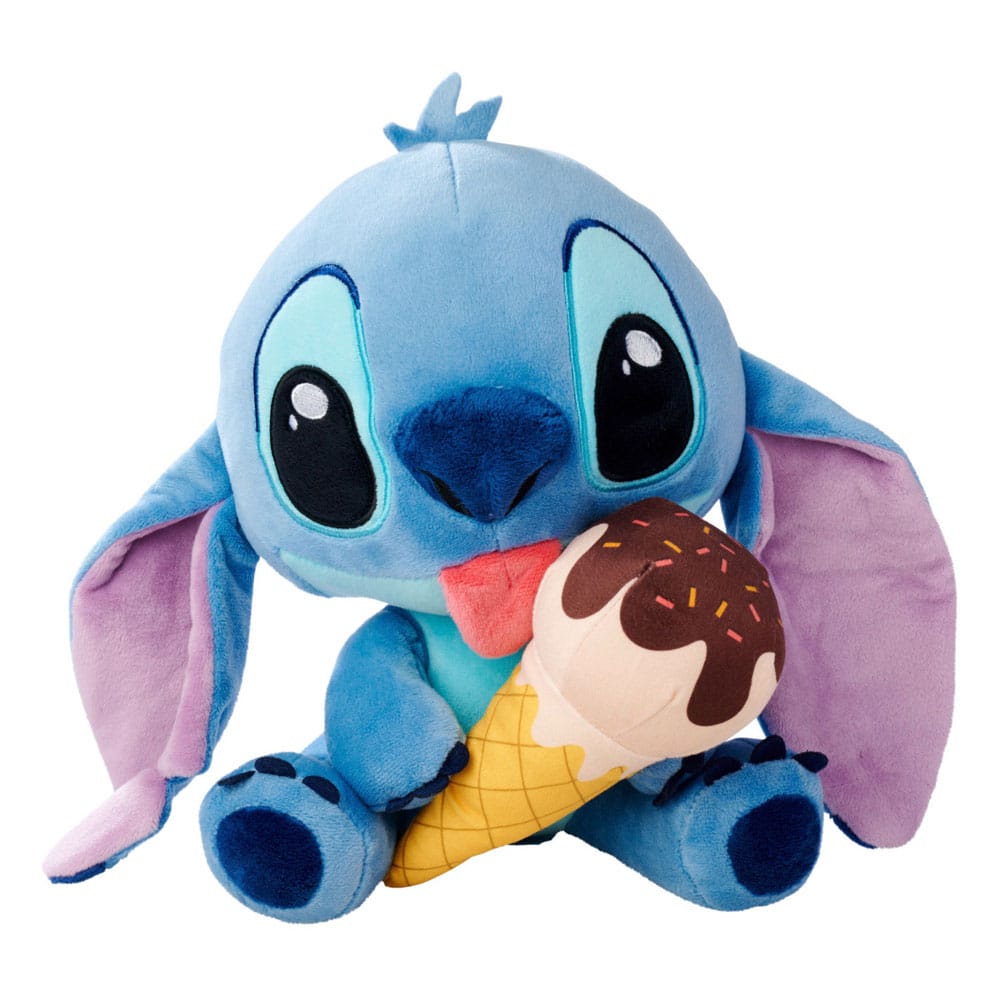 Lilo & Stitch kosedyr Stitch med iskrem 25 cm 1 Lilo & Stitch kosedyr Stitch med iskrem 25 cm