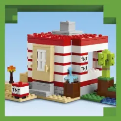 LEGO® Minecraft® TNT-jungelhuset. Dataspill-samlerleke 21275