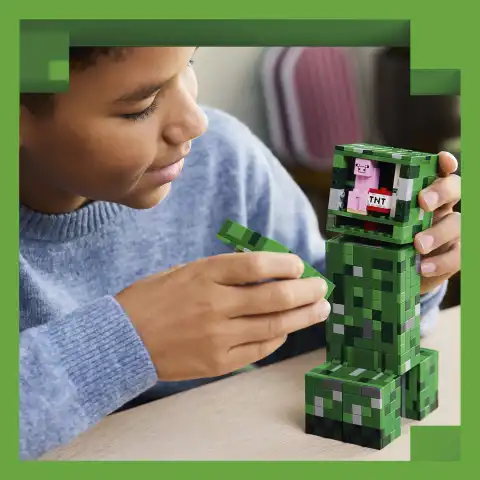 LEGO® Minecraft® Smygeren. Gamer-pynt og actionfigur 21276 3 LEGO® Minecraft® Smygeren. Gamer-pynt og actionfigur 21276 - Bilde 3