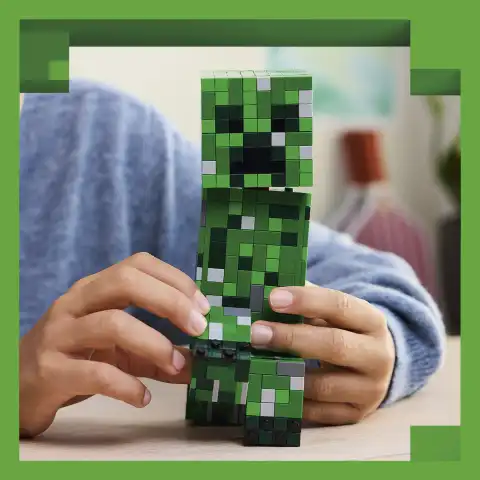 LEGO® Minecraft® Smygeren. Gamer-pynt og actionfigur 21276 4 LEGO® Minecraft® Smygeren. Gamer-pynt og actionfigur 21276 - Bilde 4