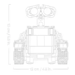 LEGO® ǀ Disney og Pixar WALL-E og EVE, byggesett 43279 - Bilde 8