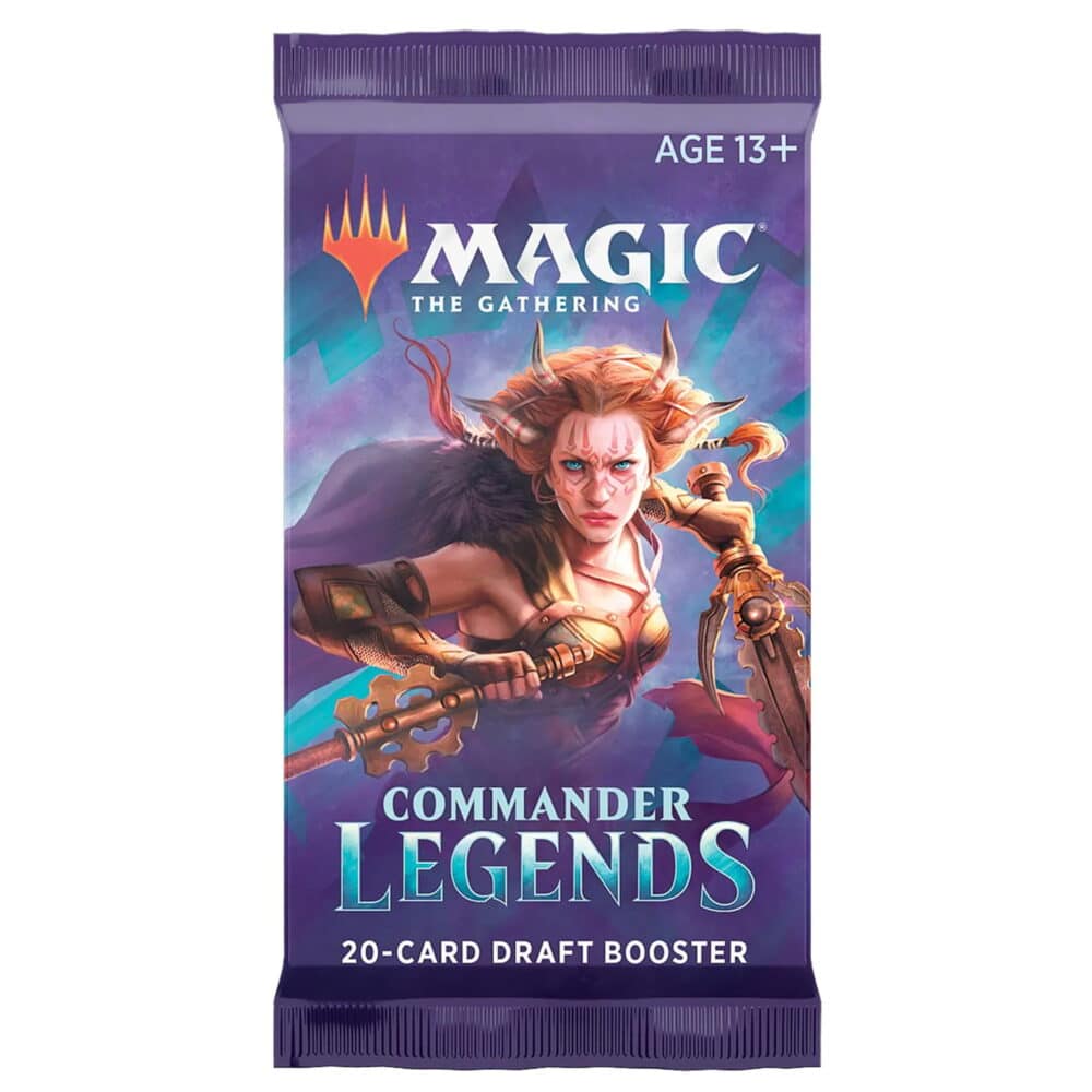 Magic the Gathering - Commander Legends 20-Card Draft Booster 1 Magic the Gathering - Commander Legends 20-Card Draft Booster