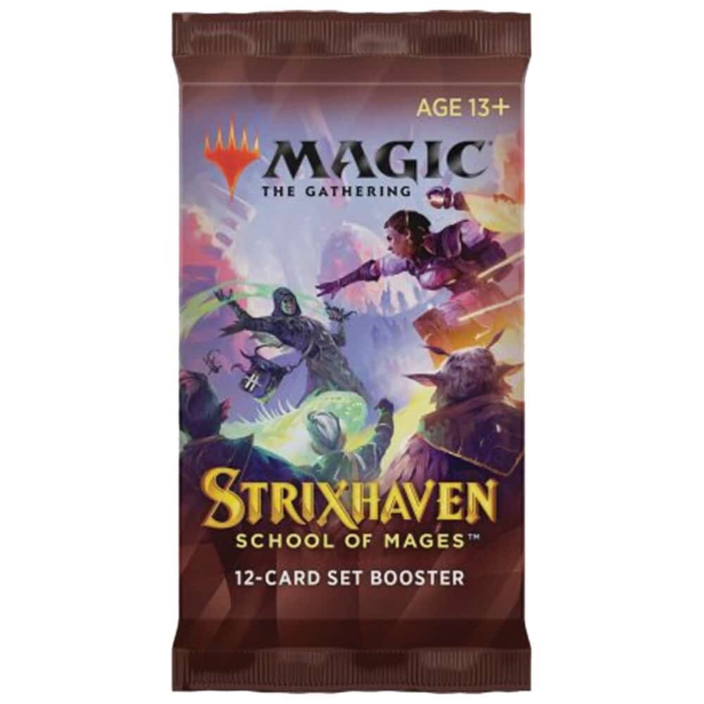 Magic the Gathering - Strixhaven School of Mages 12-Card Set Booster 1 Magic the Gathering - Strixhaven School of Mages 12-Card Set Booster