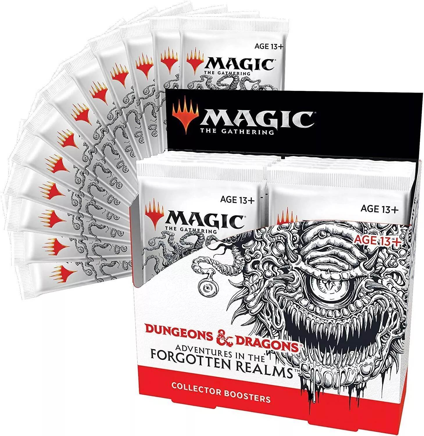 Magic the Gathering - Dungeon & Dragons: Adventures in the Forgotten Realms - Collector Booster Box (12) 1 Magic the Gathering - Dungeon & Dragons: Adventures in the Forgotten Realms - Collector Booster Box (12)