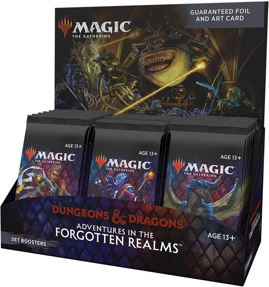 Magic the Gathering - D&D - Adventures in the Forgotten Realm - Set Booster Box Display (30 boosters) 2 Magic the Gathering - D&D - Adventures in the Forgotten Realm - Set Booster Box Display (30 boosters) - Bilde 2