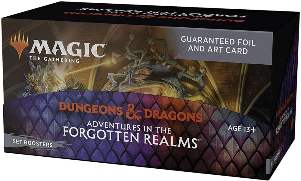 Magic the Gathering - D&D - Adventures in the Forgotten Realm - Set Booster Box Display (30 boosters) 1 Magic the Gathering - D&D - Adventures in the Forgotten Realm - Set Booster Box Display (30 boosters)