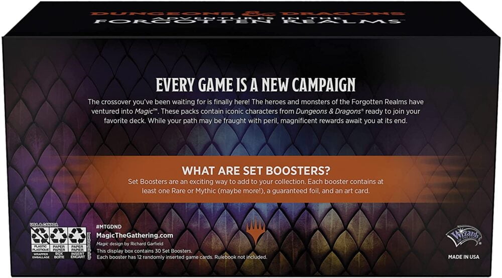 Magic the Gathering - D&D - Adventures in the Forgotten Realm - Set Booster Box Display (30 boosters) 3 Magic the Gathering - D&D - Adventures in the Forgotten Realm - Set Booster Box Display (30 boosters) - Bilde 3