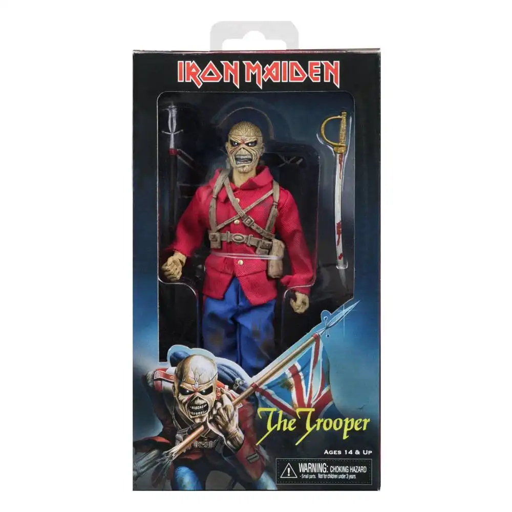 Iron Maiden Retro Action Figure Trooper Eddie 20 cm 1 Iron Maiden Retro Action Figure Trooper Eddie 20 cm