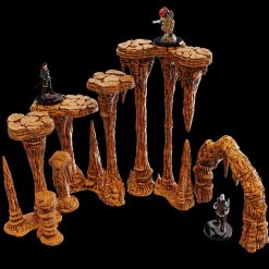 WarLock Tiles Accessory: Stalactites & Stalagmites