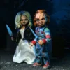 Bride of Chucky Clothed Action Figure 2-Pack Chucky & Tiffany 14 cm