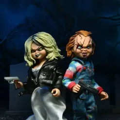 Bride of Chucky Clothed Action Figure 2-Pack Chucky & Tiffany 14 cm