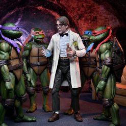 TMNT II: The Secret of the Ooze Action Figure 2-Pack Lab Coat Professor Perry and Hazmat Suit Professor Perry 18 cm