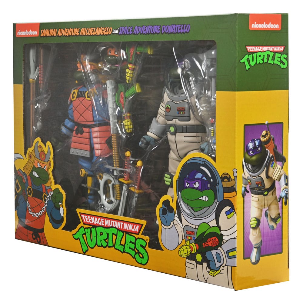 Teenage Mutant Ninja Turtles (Cartoon) Action Figure 2 Pack Space Adventure & Samurai Turtles 18 cm 4 Teenage Mutant Ninja Turtles (Cartoon) Action Figure 2 Pack Space Adventure & Samurai Turtles 18 cm - Bilde 4