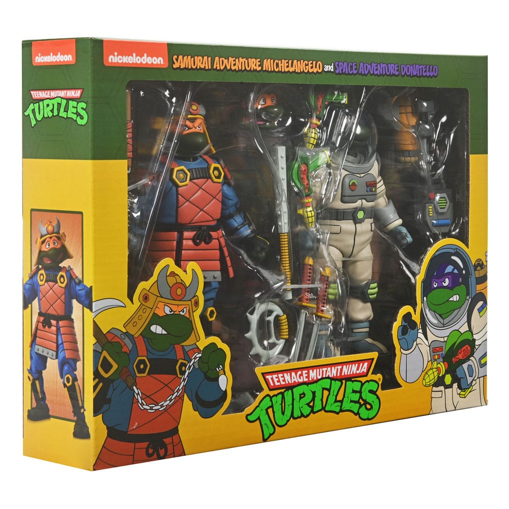 Teenage Mutant Ninja Turtles (Cartoon) Action Figure 2 Pack Space Adventure & Samurai Turtles 18 cm 5 Teenage Mutant Ninja Turtles (Cartoon) Action Figure 2 Pack Space Adventure & Samurai Turtles 18 cm - Bilde 5