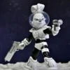 Usagi Yojimbo Action Figure Space Usagi Yojimbo Black & White Figure 18 cm