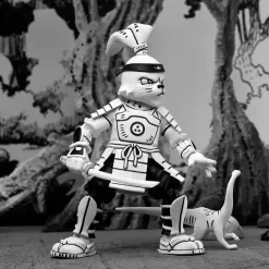 Usagi Yojimbo Action Figure Samurai Usagi Yojimbo Black & White Figure 18 cm