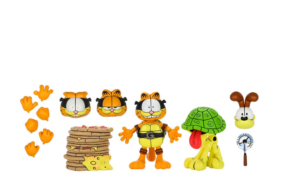 Teenage Mutant Ninja Turtles x Garfield Action Figure 2-Pack Ultimate Garfello & Odie 10 cm 14 Teenage Mutant Ninja Turtles x Garfield Action Figure 2-Pack Ultimate Garfello & Odie 10 cm - Bilde 14