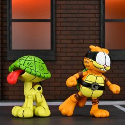 Teenage Mutant Ninja Turtles x Garfield Action Figure 2-Pack Ultimate Garfello & Odie 10 cm 20 Teenage Mutant Ninja Turtles x Garfield Action Figure 2-Pack Ultimate Garfello & Odie 10 cm