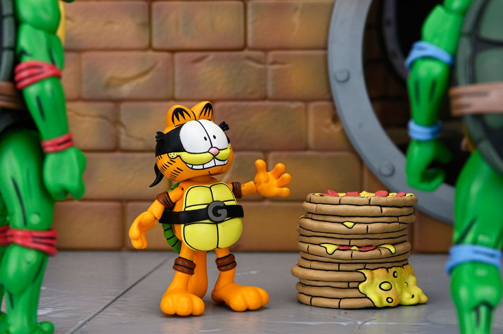 Teenage Mutant Ninja Turtles x Garfield Action Figure 2-Pack Ultimate Garfello & Odie 10 cm 9 Teenage Mutant Ninja Turtles x Garfield Action Figure 2-Pack Ultimate Garfello & Odie 10 cm - Bilde 9
