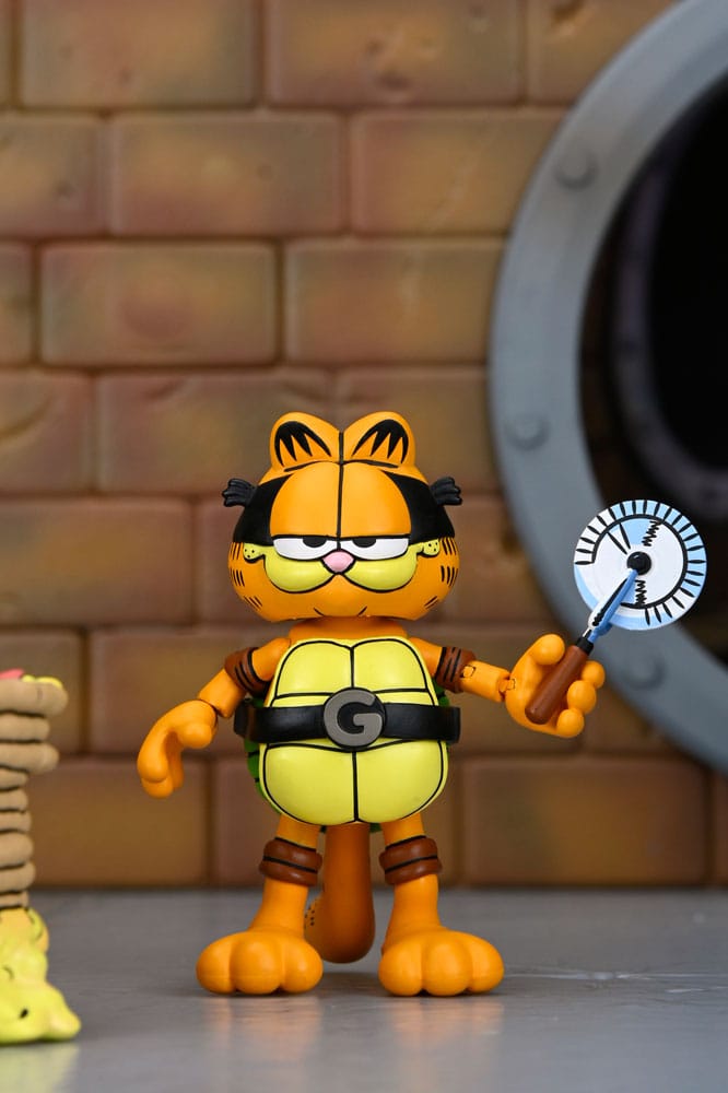 Teenage Mutant Ninja Turtles x Garfield Action Figure 2-Pack Ultimate Garfello & Odie 10 cm 10 Teenage Mutant Ninja Turtles x Garfield Action Figure 2-Pack Ultimate Garfello & Odie 10 cm - Bilde 10