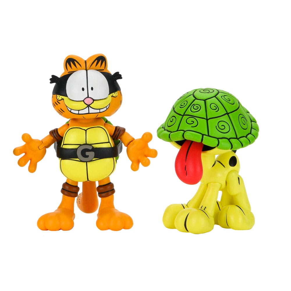 Teenage Mutant Ninja Turtles x Garfield Action Figure 2-Pack Ultimate Garfello & Odie 10 cm 1 Teenage Mutant Ninja Turtles x Garfield Action Figure 2-Pack Ultimate Garfello & Odie 10 cm