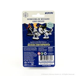 Critical Role Unpainted Miniatures 90389 Hobgoblin Wizard and Druid Male