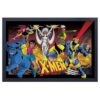X-Men Animated Series Group Framed Art Print