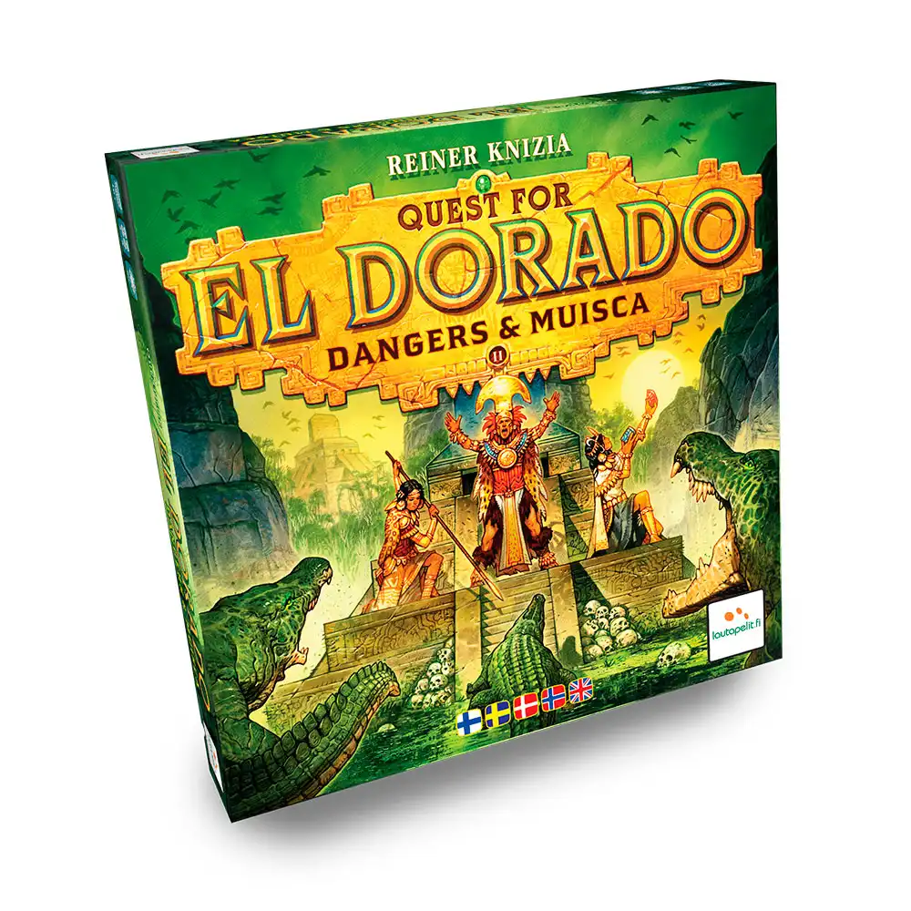Quest for El Dorado: Dangers & Muisca (Nordic + EN) 1 Quest for El Dorado: Dangers & Muisca (Nordic + EN)