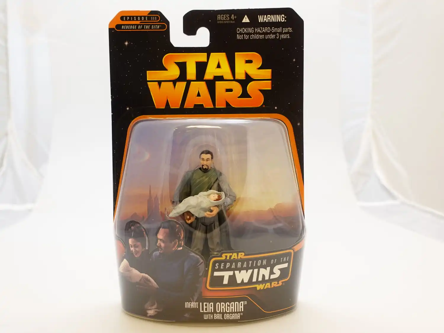 Star Wars Episode III Revenge of the Sith Separation of the Twins 3.75" Infant Leia Organa with Bail Organa 1 Star Wars Episode III Revenge of the Sith Separation of the Twins 3.75" Infant Leia Organa with Bail Organa