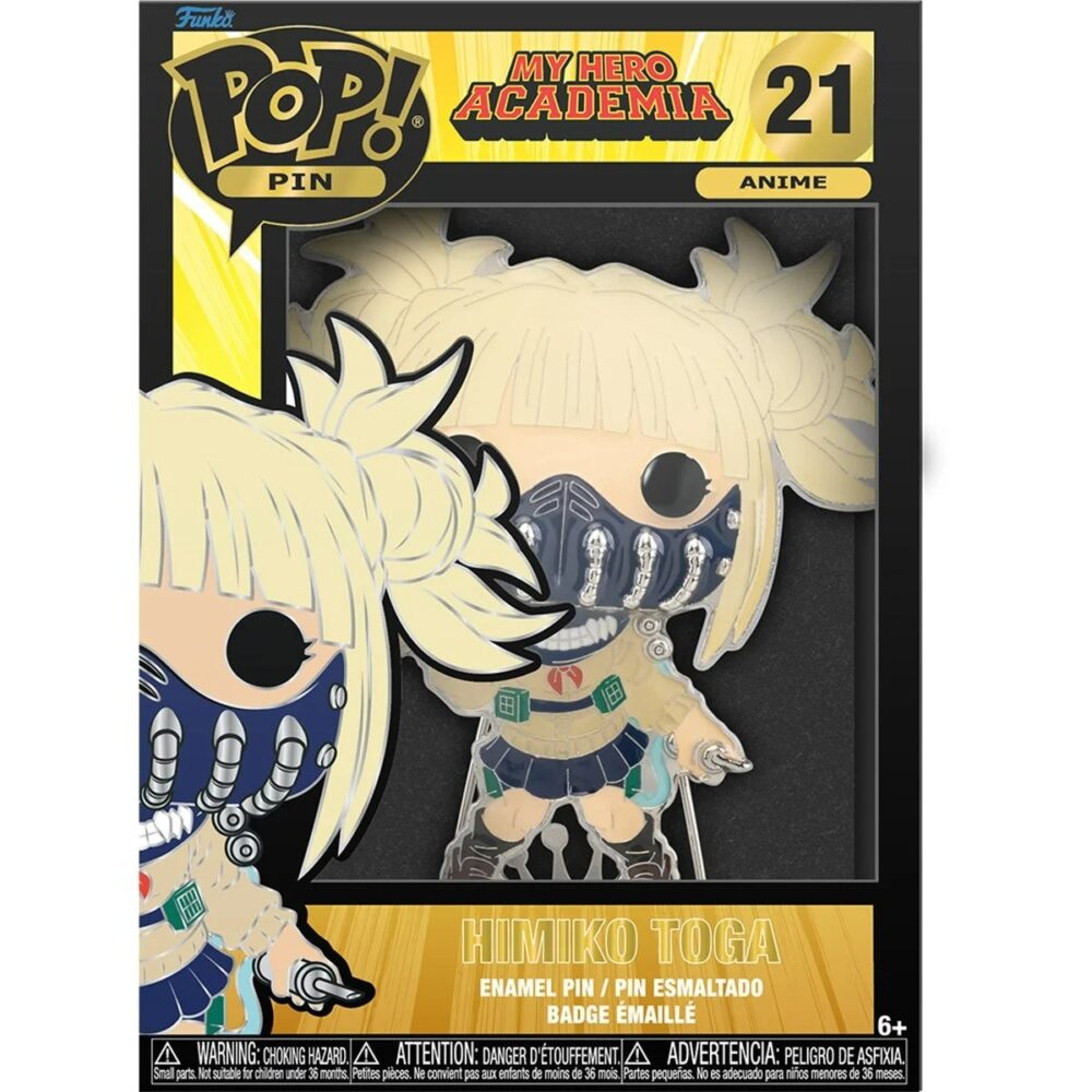 Funko Pop! Pin - My Hero Academia - Himiko Toga Large Enamel Pin 1 Funko Pop! Pin - My Hero Academia - Himiko Toga Large Enamel Pin