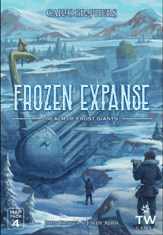 Cartographers Map Pack 4 Frozen Expanse - Realm of the Frost Giants 1 Cartographers Map Pack 4 Frozen Expanse - Realm of the Frost Giants