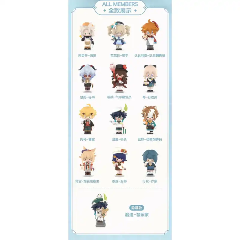 Genshin Impact Dress‑Up Dreams Chibi Series Figure 15 Genshin Impact Dress‑Up Dreams Chibi Series Figure - Bilde 15
