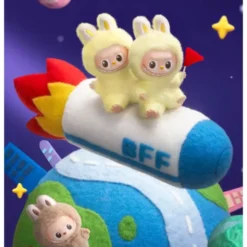 Labubu V4 The Monsters Pin for Love Series Plush Pendant