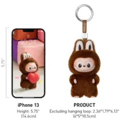 Labubu V4 The Monsters Pin for Love Series Plush Pendant