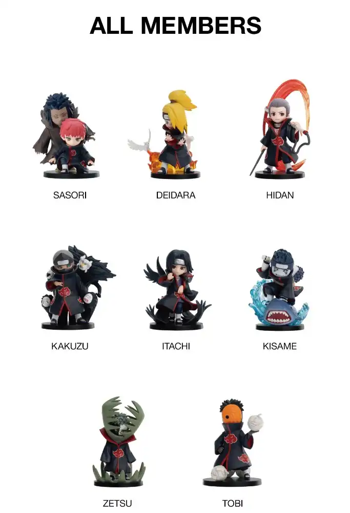 Naruto Shippuden Battle Against Akatsuki Blind Box Figur 2 Naruto Shippuden Battle Against Akatsuki Blind Box Figur - Bilde 2