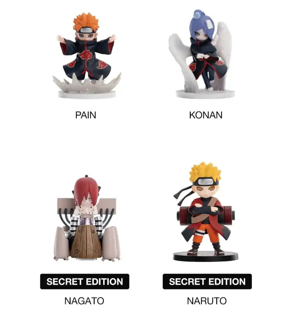 Naruto Shippuden Battle Against Akatsuki Blind Box Figur 3 Naruto Shippuden Battle Against Akatsuki Blind Box Figur - Bilde 3